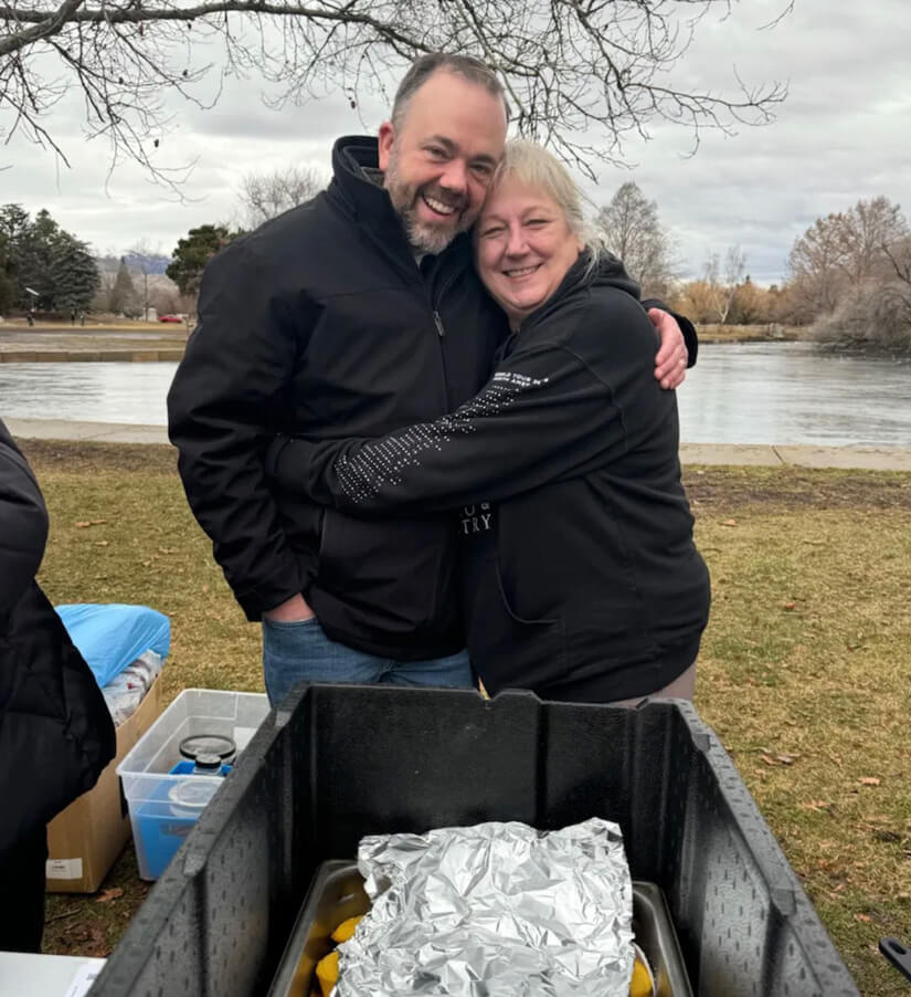 Kevin at Feeding our Friends